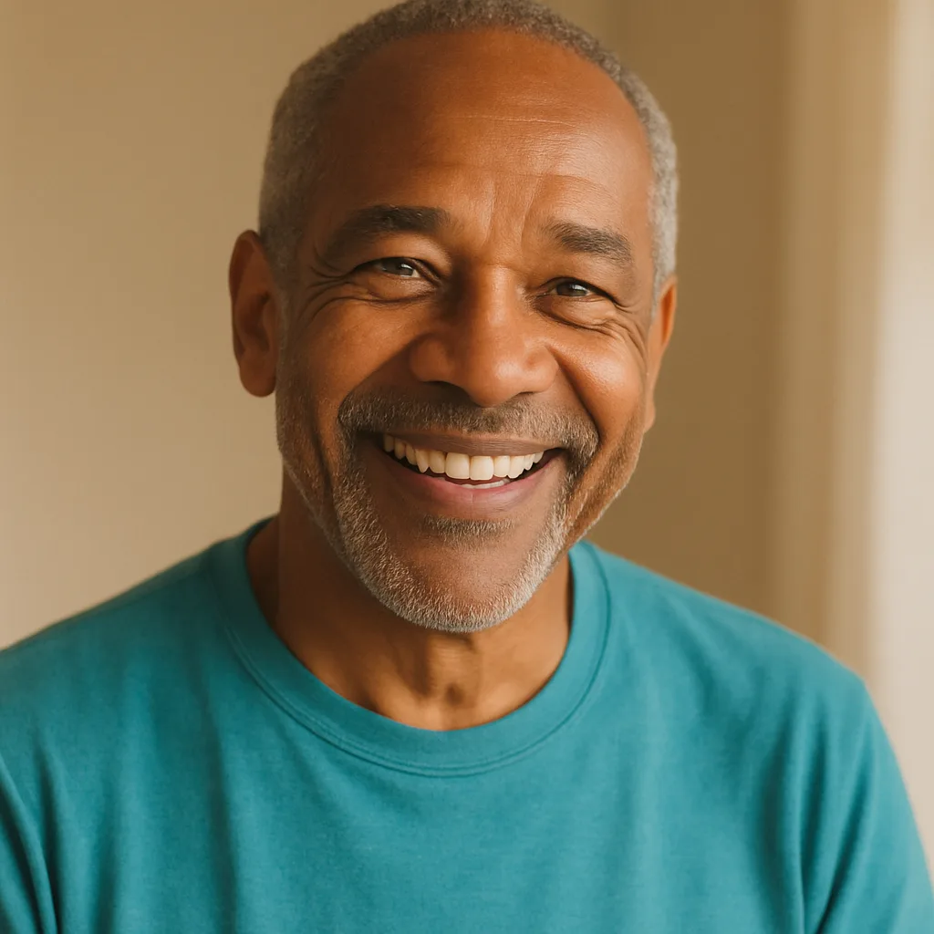 Smiling man in his 60s — member of The Yorkshire Dating Site